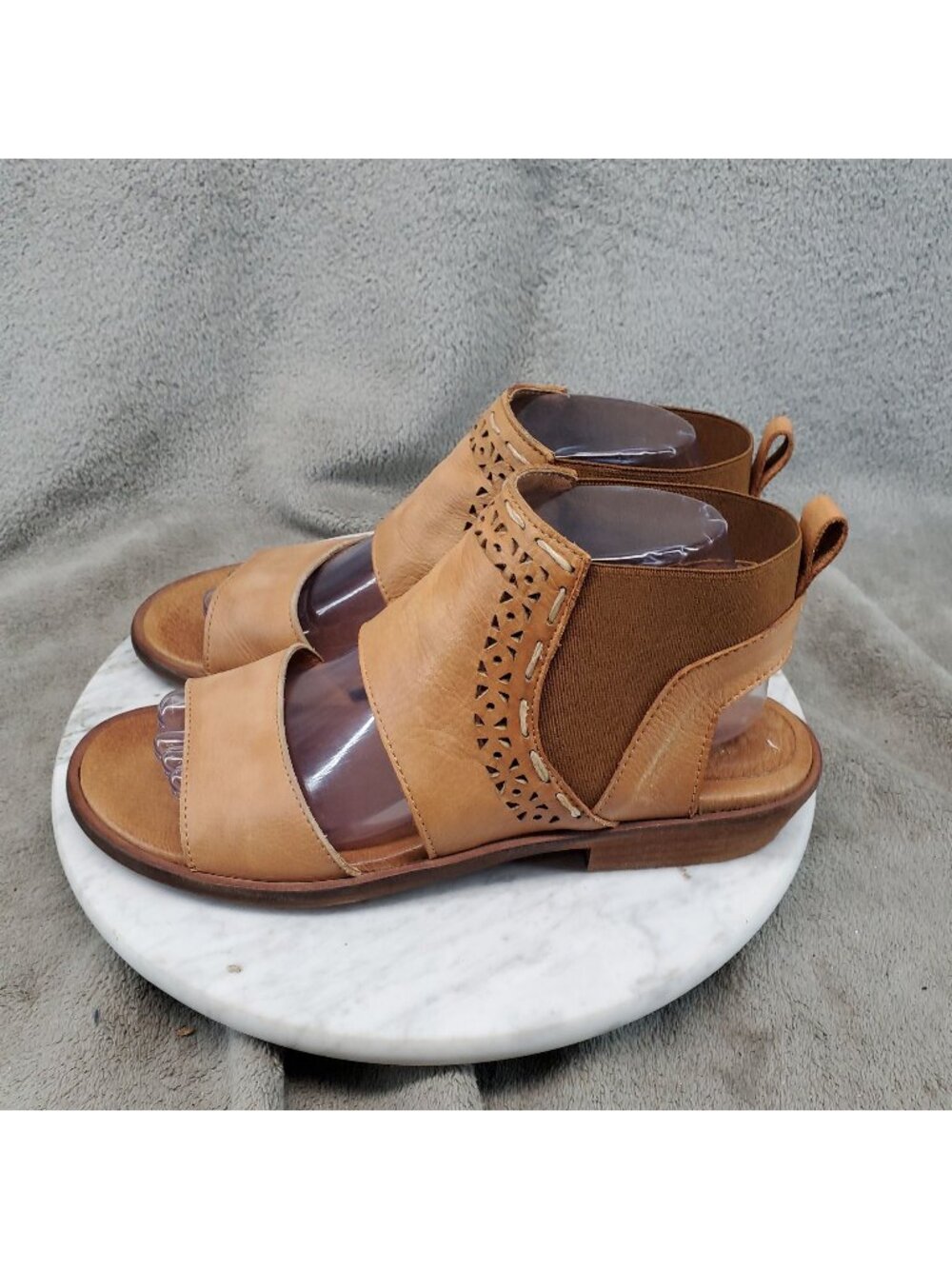Veracruz Shoes Womens EU 40 US 9-9.5 Brown Leather Sunstone Sandals *Read*